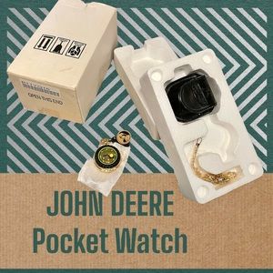 The Official JOHN DEERE Model B POCKET WATCH by The Franklin Mint